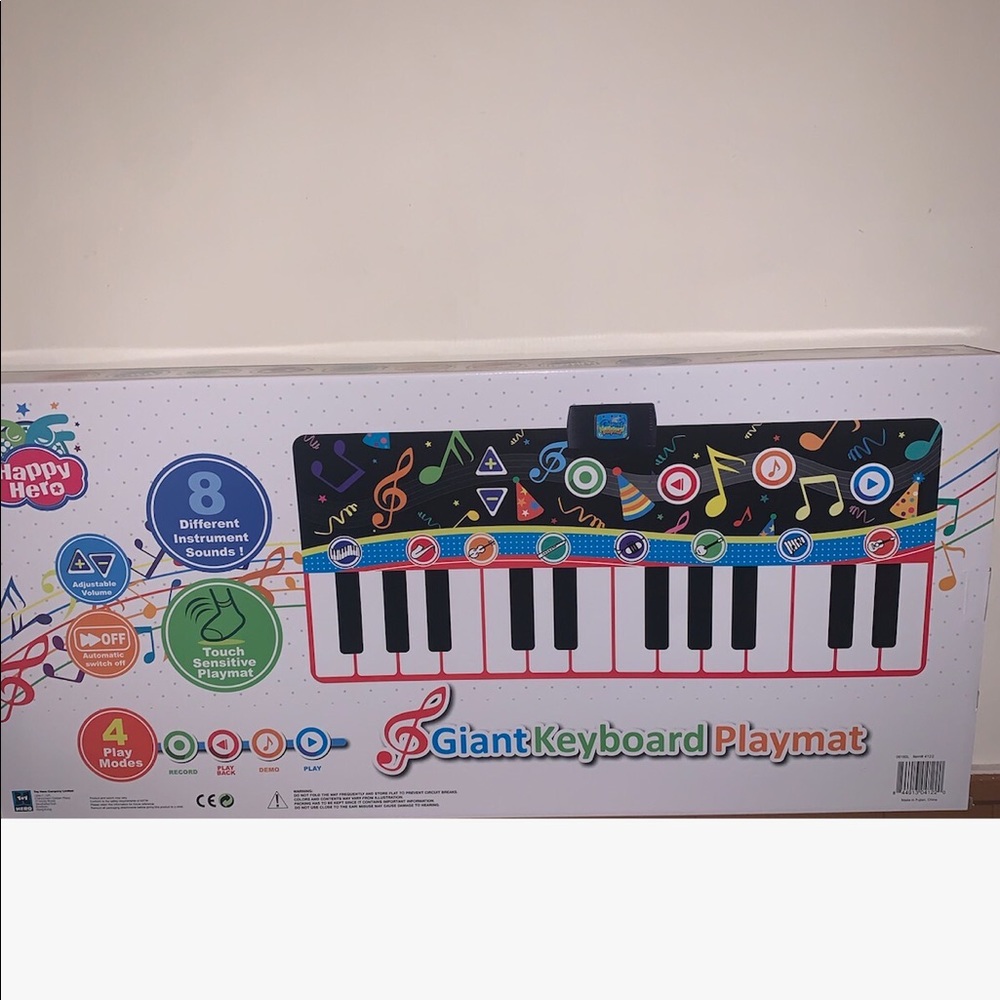 Kid’s giant floor keyboard